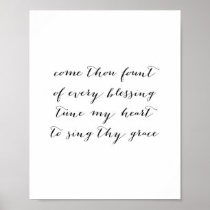 Poster Venez chercher chaque bienheureuse tondre mon coeu