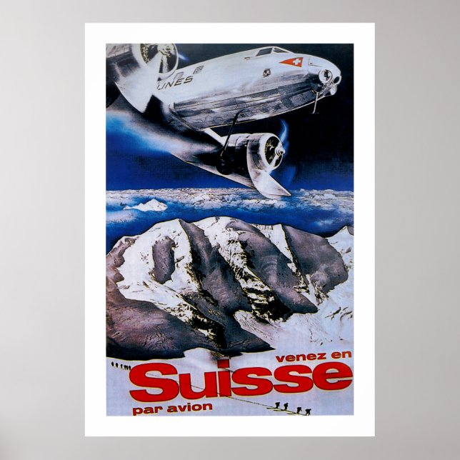 Poster Venez en Suisse ~ Venez en Suisse (Devant)