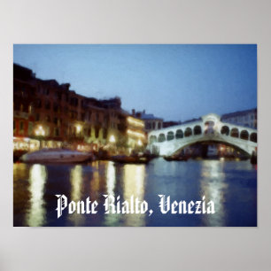 Poster Venezia Di Notte (Venise de nuit)