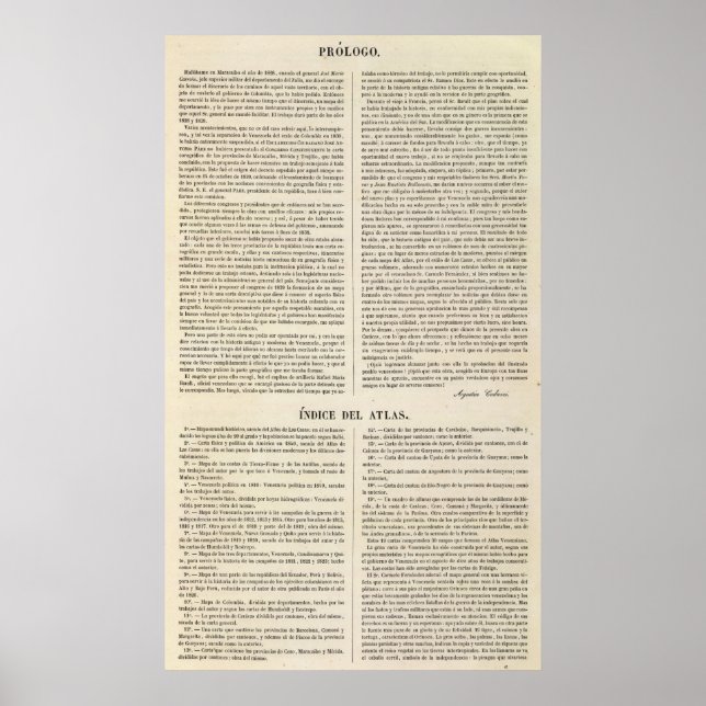 Poster Venezuela (Devant)