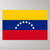 Venezuela : drapeau patriotique vénézuélien
