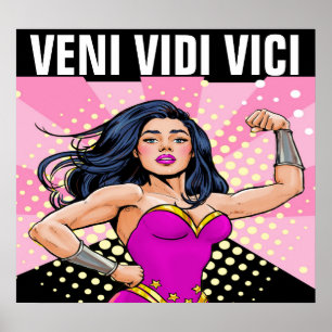 Poster Veni Vidi Vici - J'AI CONQUIS