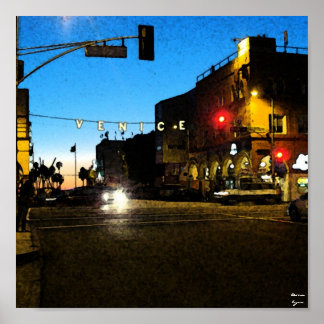 Poster Venice Beach, Californie