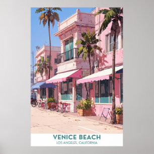 Poster Venice Beach Street - Californie