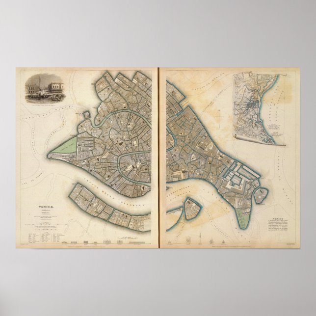 Poster Venice Venezia Venedig (Devant)