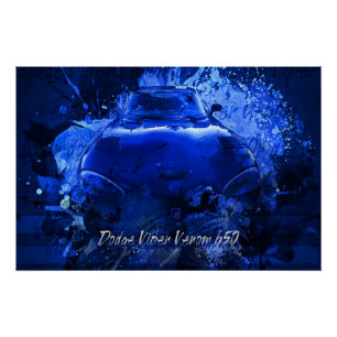 Poster Venin 650 de vipère de Dodge