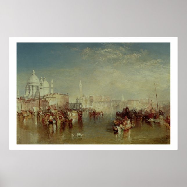 Poster Venise, 1840 (Devant)