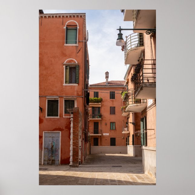 Poster Venise calme (Devant)