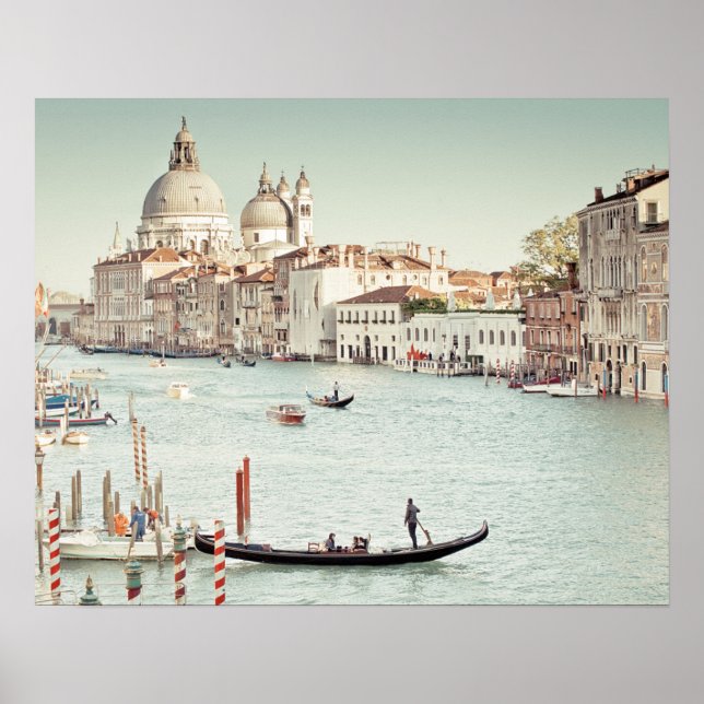 Poster Venise, Italie | Le Grand Canal (Devant)