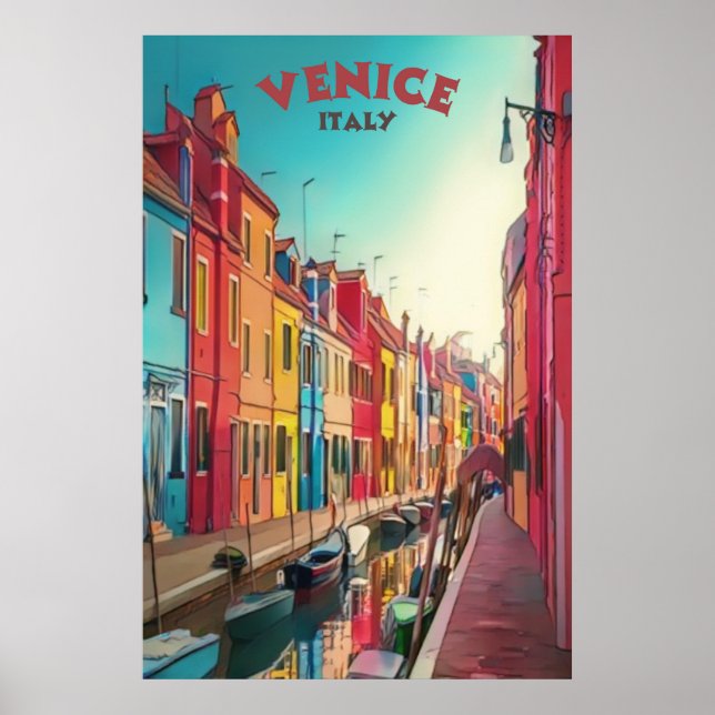 Poster Venise Italie Voyage (Devant)