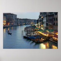 Venise Soirée Grand Canal