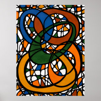 Poster Venn Tangle Print