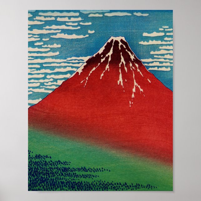 Poster Vent fin clair matin Art japonais Vintage (Devant)