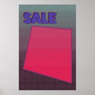 Poster Vente Affichette Signet Funky Style Zine