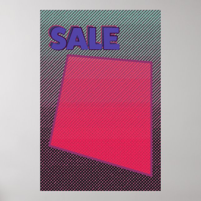 Poster Vente Affichette Signet Funky Style Zine (Devant)