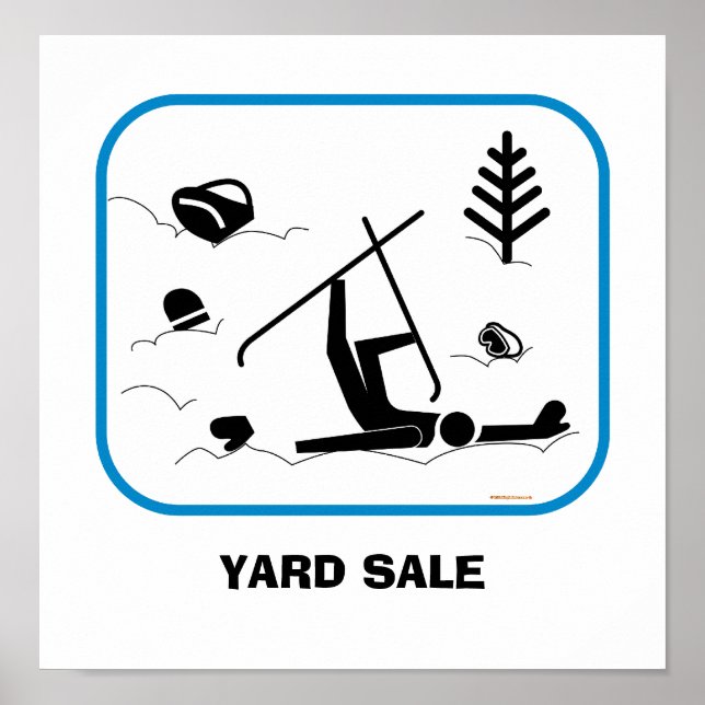 POSTER VENTE DE YARD (Devant)
