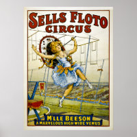 Vente Floto Circus - M'lle Beeson - Vénus à haut f