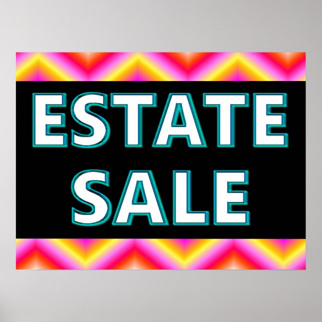 Poster Vente immobilier (Devant)