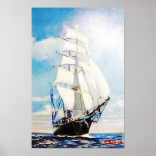 Poster Ventilateur de cygne Makkum