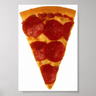 Poster Ventilateur de pizza