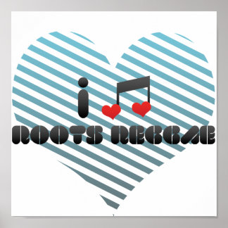 Poster Ventilateur de reggae des racines