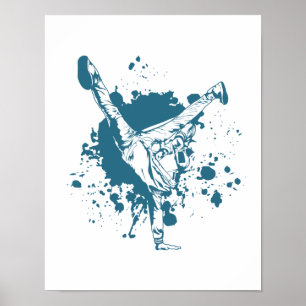 Poster Ventilation Air Freeze Hip hop und Funk