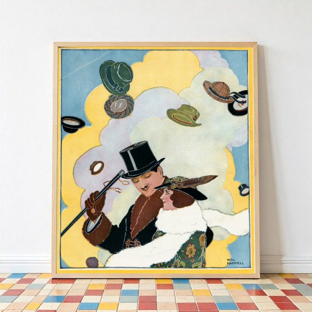 Poster Vents de tête (1914) (Créateur téléchargé)