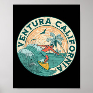 Poster Ventura Californie _2 