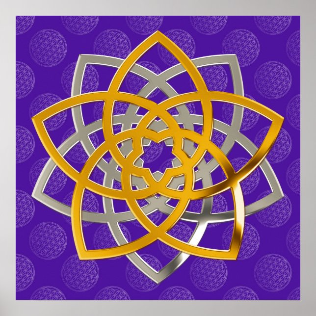 Poster Venus Duo GoldSilverLa Cour des comptes (Devant)