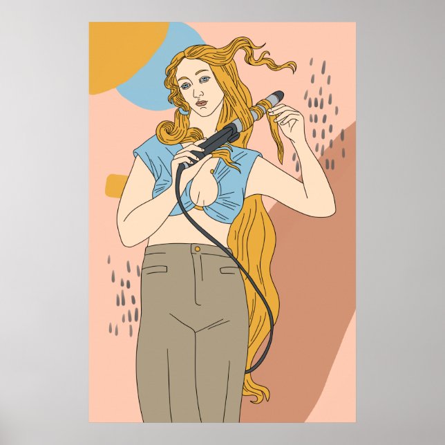 Poster Vénus moderne (Devant)
