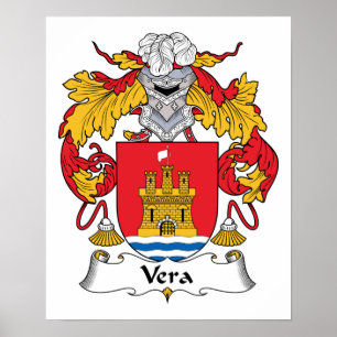Poster Vera Family Crest