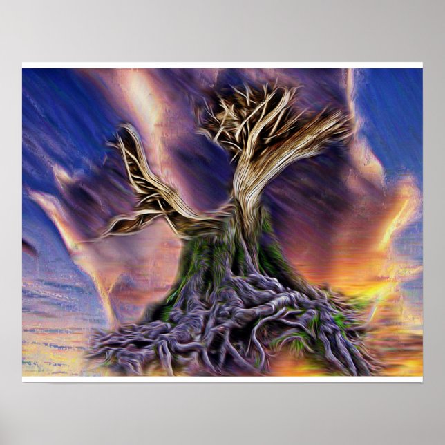 Poster Verdure majestueuse (Devant)