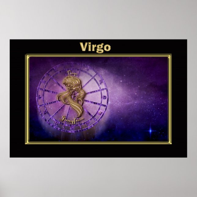 Poster Vergo Zodiac Astrologie (Devant)
