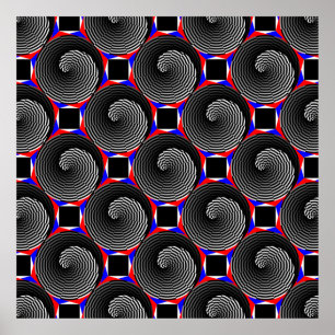 Poster Vérificateur numérique Yin Yang par Kenneth Yoncic