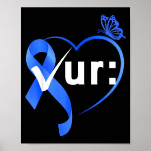 Poster Vérification du mois de sensibilisation au cancer