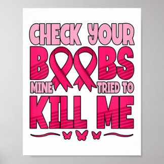 Poster Vérifiez votre sensibilisation au cancer du sein
