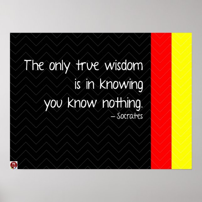 Poster Véritable sagesse (Devant)
