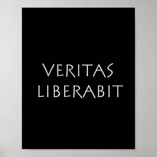Poster Veritas liberabit