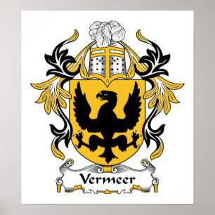 Poster Vermeer Family Crest