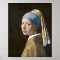 Vermeer - Fille à oreille perle (1665)
