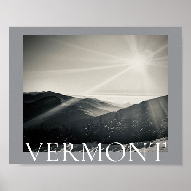 Poster Vermont (Devant)