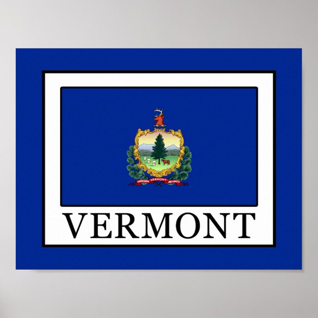 Poster Vermont (Devant)
