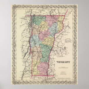 Poster Vermont 8