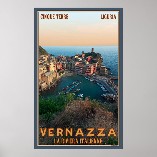 Poster Vernazza (Devant)