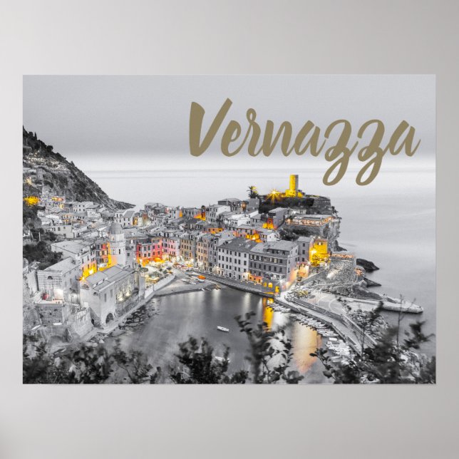 Poster Vernazza Cinque Terre Ligurie Italie (Devant)