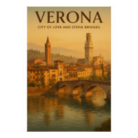 Vérone Ville de l'Amour et des Ponts de Pierre