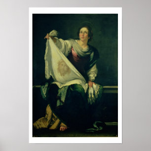 Poster Veronica de St, 1625-30 (huile sur la toile)