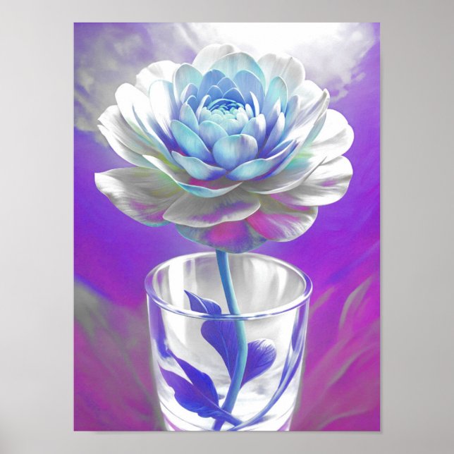 Poster "Verre et vert" (Devant)