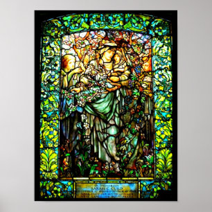 Poster Verre-Louis Affiche-Souillé Tiffany 116