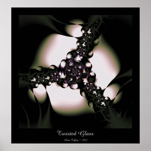 Poster Verre tordu (Devant)